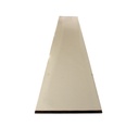 Chapa Ecoplate inferior 550mm x 2230mm color Blanco Randon