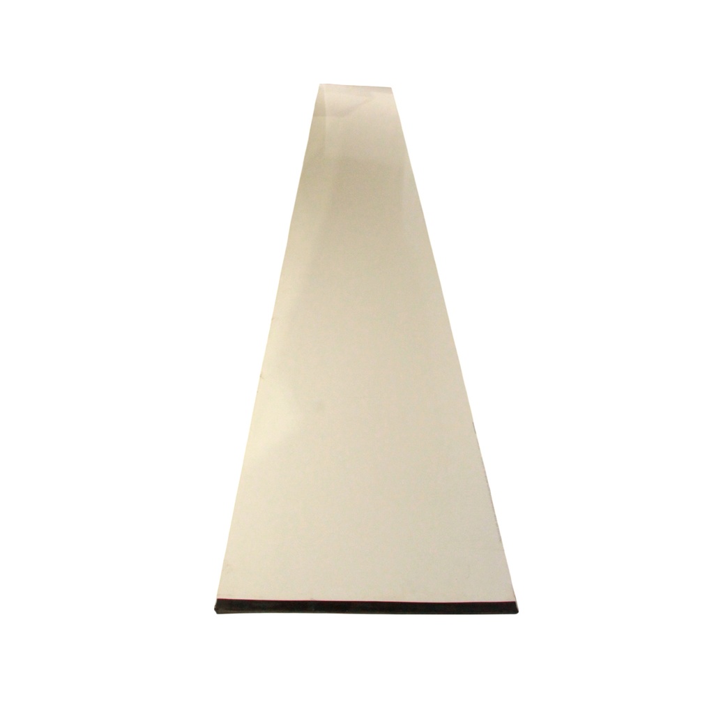 [RORIRESR-10000012002] Chapa Ecoplate inferior 550mm x 2970mm color blanco Randon