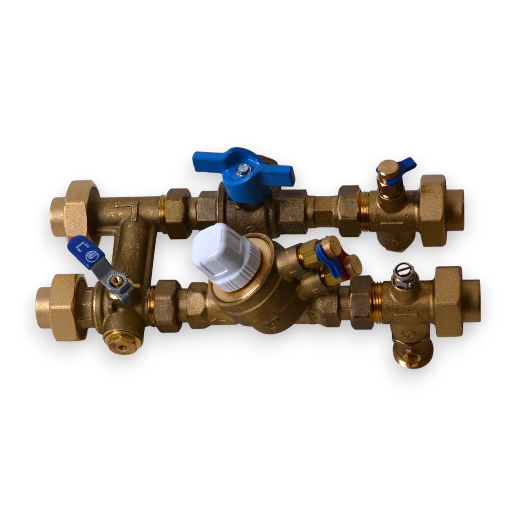 Kit premontado con válvula de by-pass 1/2 F -3.76 GPM - BSP