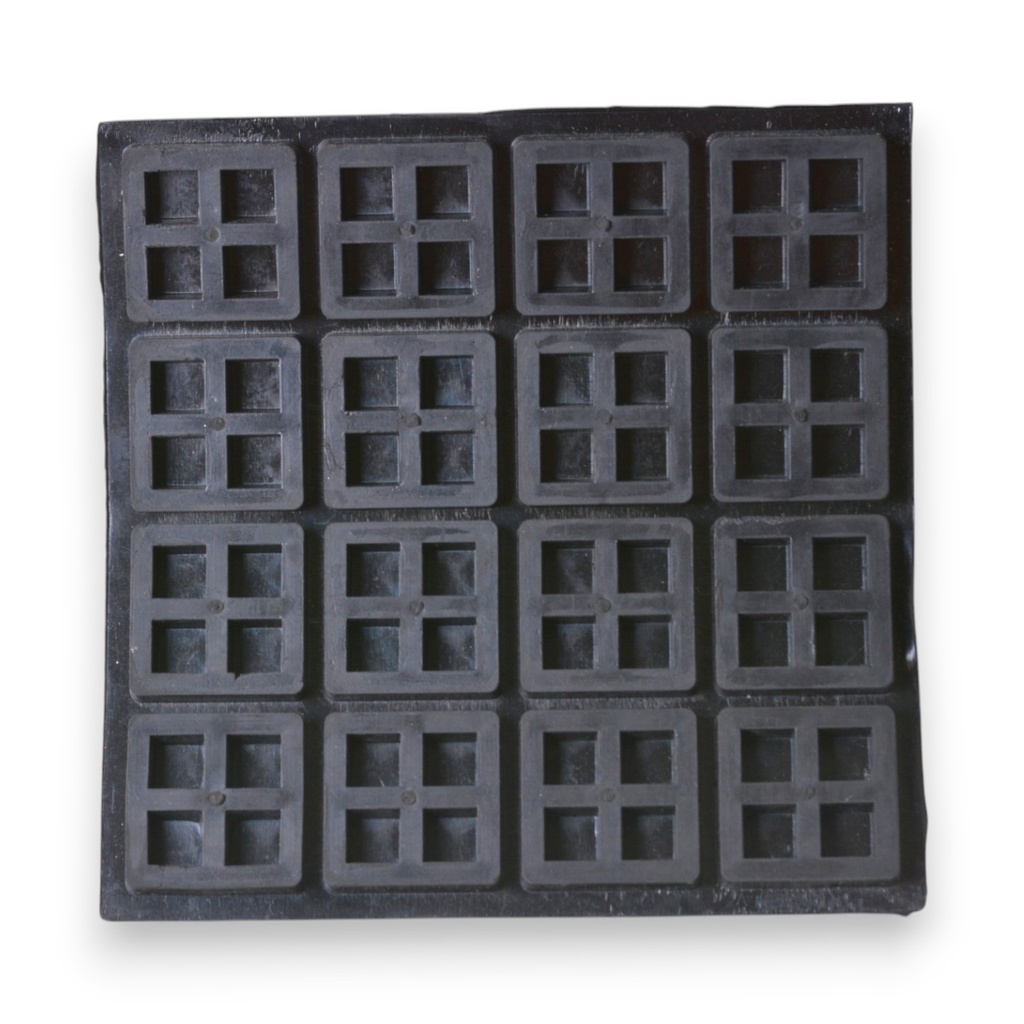 Rubber (Goma en cuadros) 210x210x20 RA-A