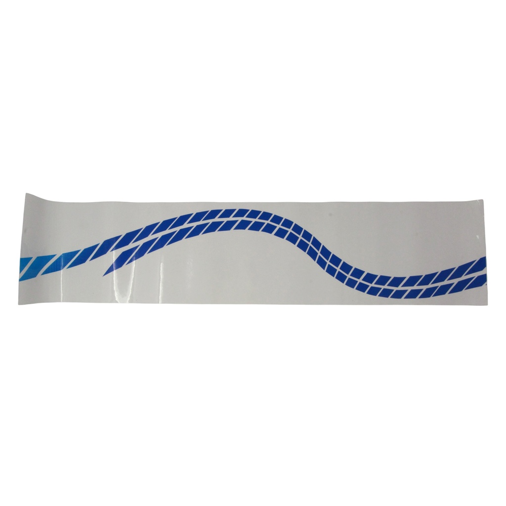 [RORIRESR-218006033] Adhesivo franja decorativa degrade azul para Semirremolque Randon