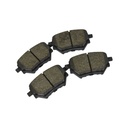 Juego de Pastillas traseras ceramica