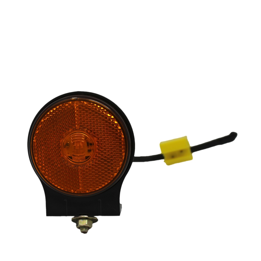 [RORE00290] Luz lateral amarilla led, delimitadora con cable 20cm, bi volt  Randon
