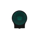 Luz lateral verde LED pequeña con soporte plastico Randon