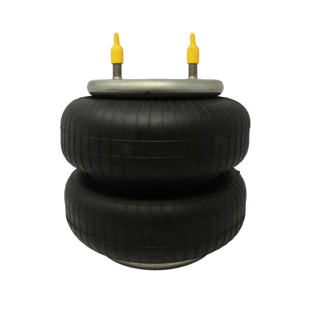 Mola de Suspensión Neumática FS250 con base de 2 pernos en la base para 2+1 Fijo  Suspensys