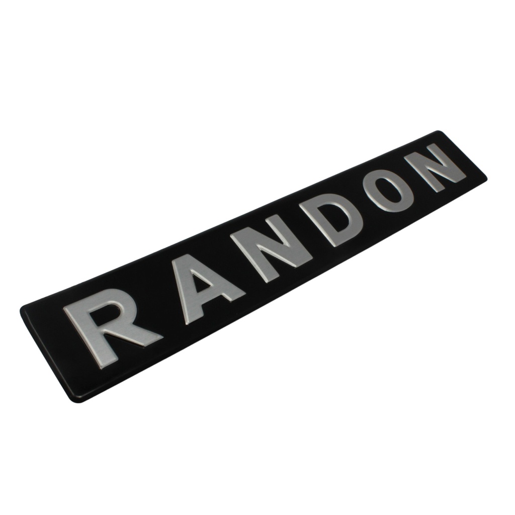[RORE02772] Placa lateral de aluminio Randon