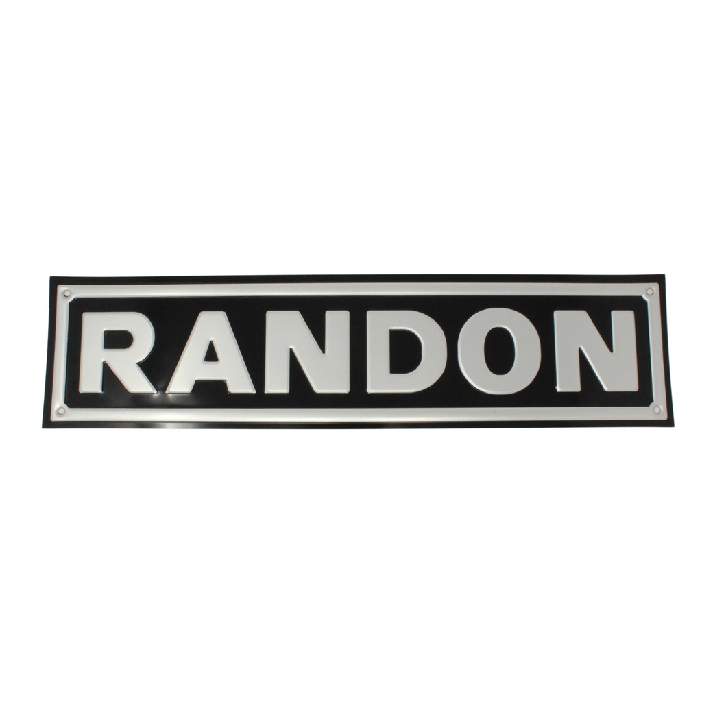 [RORIRESR-380000642] Placa Randon 1,0cm - 53cm x 13 cm Randon