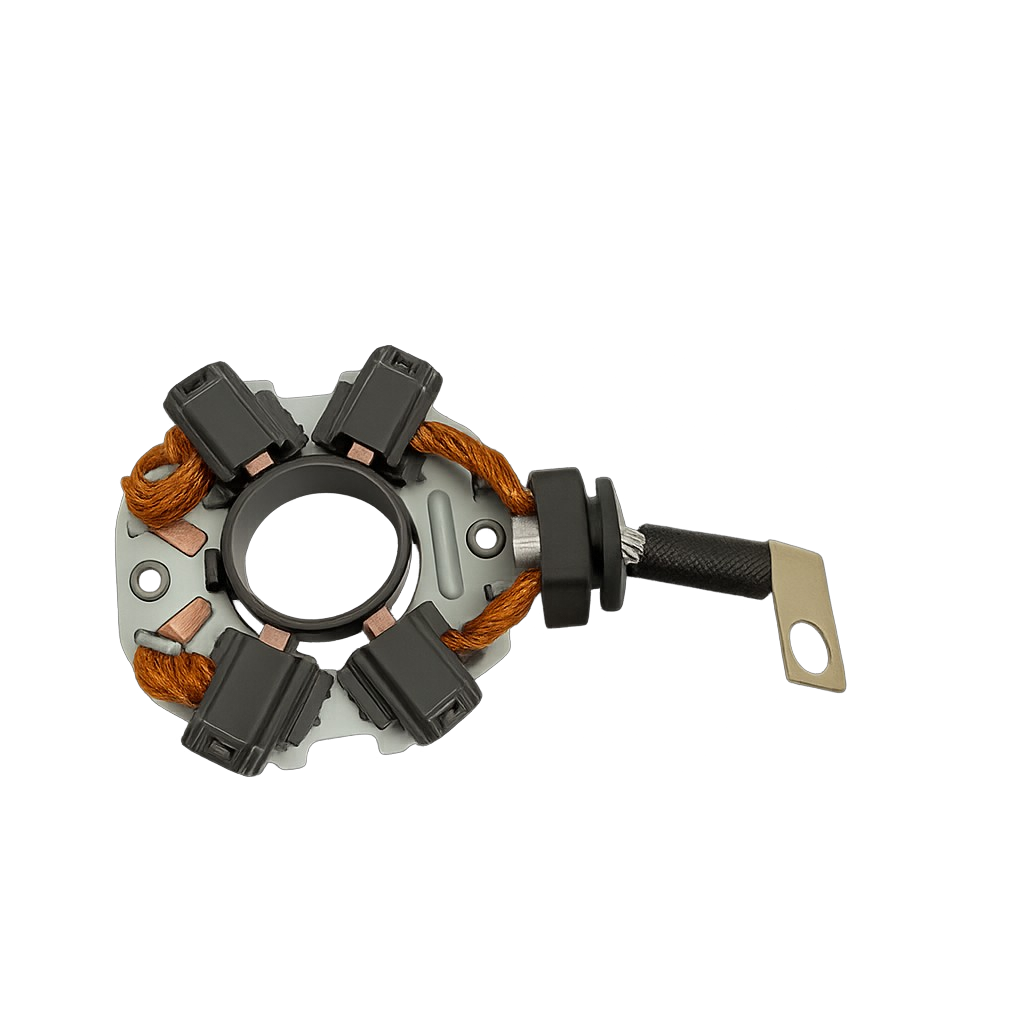 Porta carbon para motor de arranque