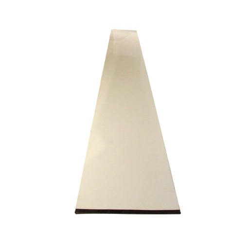 Chapa Ecoplate inferior 550mm x 2970mm color blanco Randon