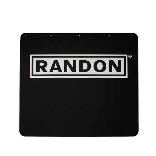 Guardabarro antispray 620mm x 570mm logo superior Randon