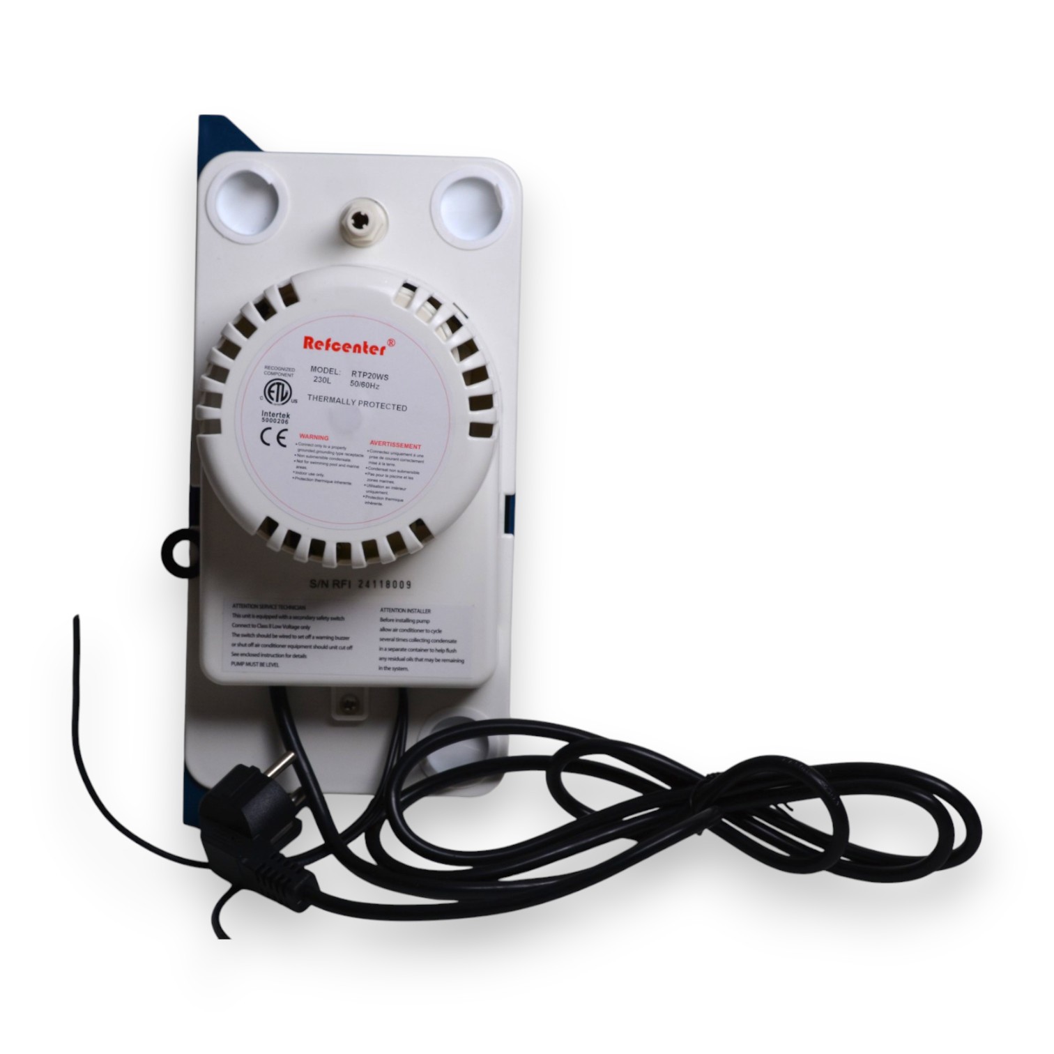 CONDENSATE PUMP WITH ALARMRTP20WS230L